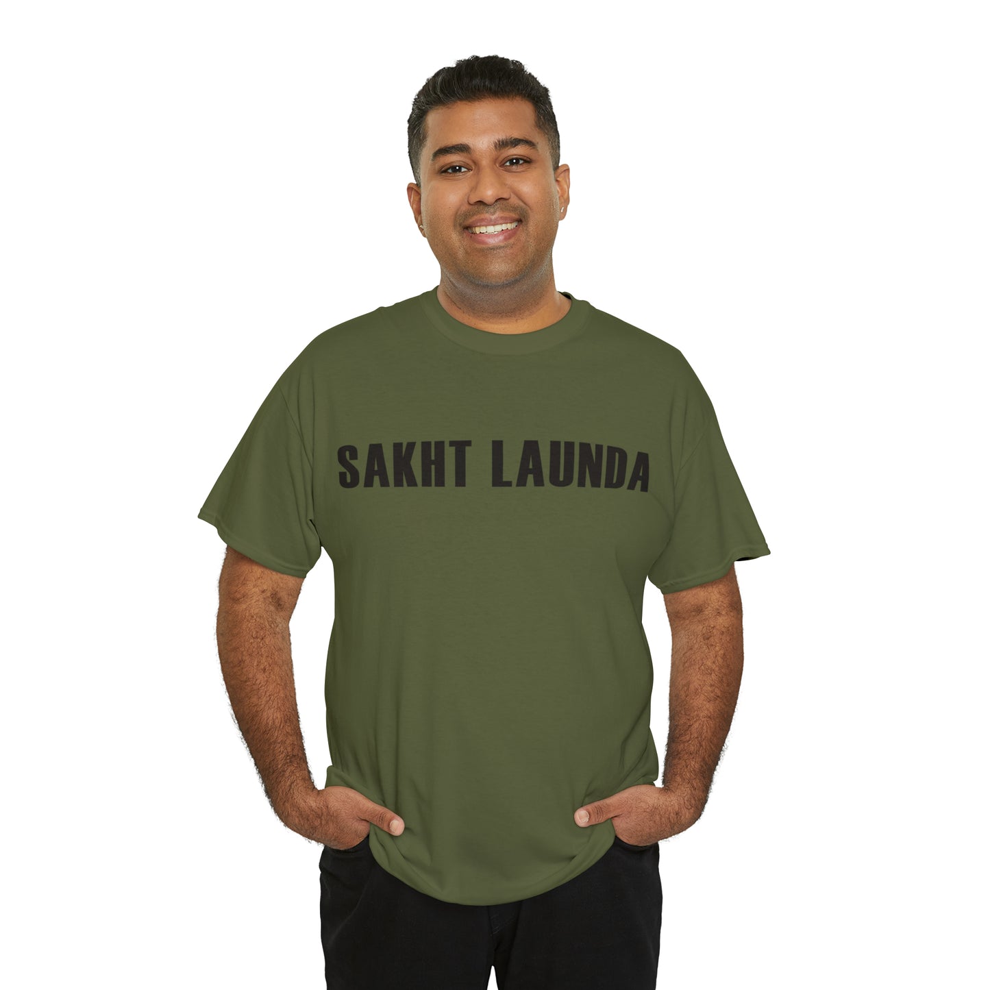 Short-Sleeve Men Printed T-Shirt - Sakht Launda