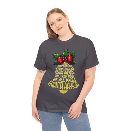 Christmas Unisex Heavy Cotton Tee - Ghanta Aayega