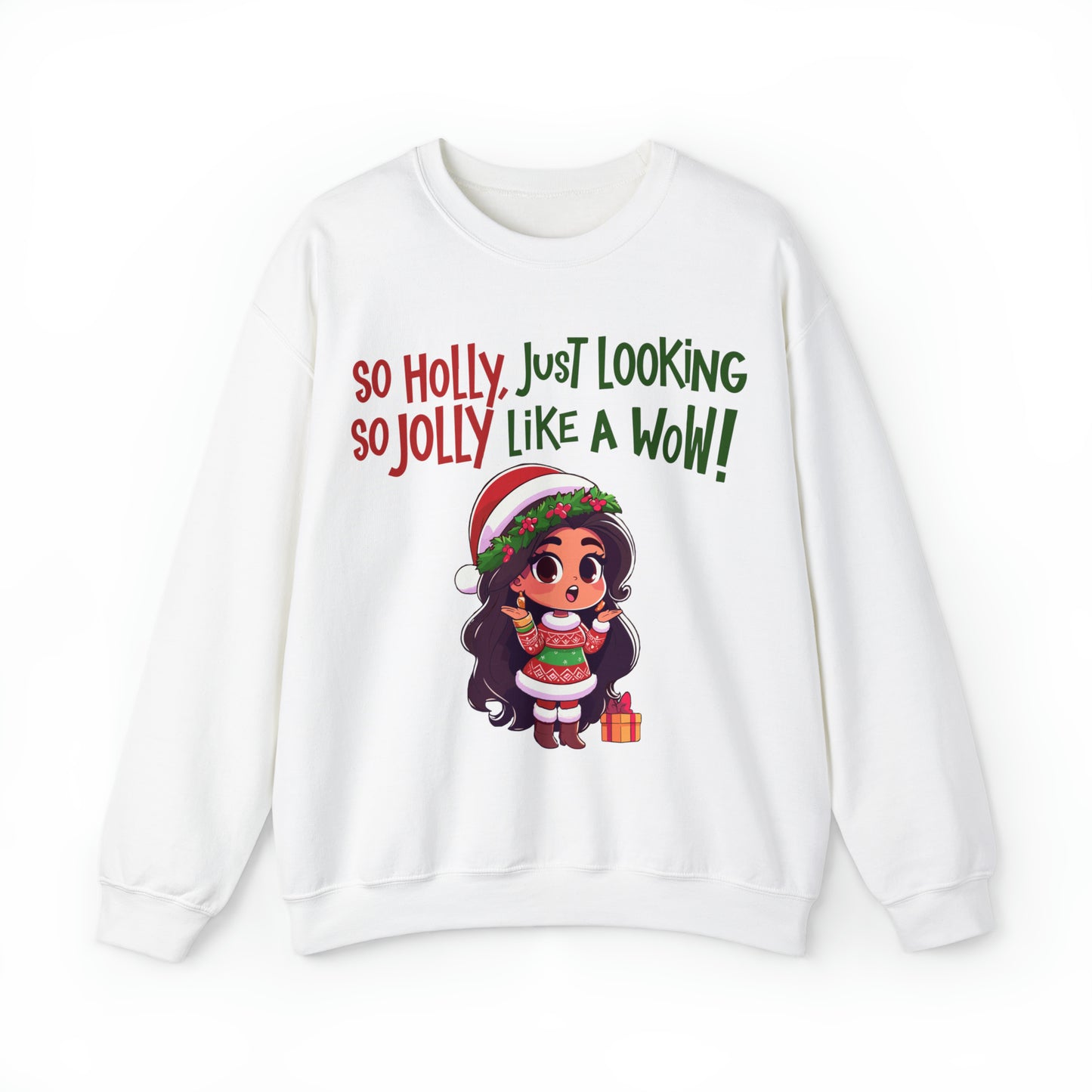 Funny Christmas Jumper - Just Looking Like A WOW