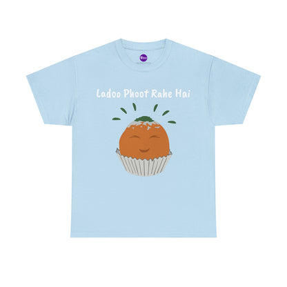 Unisex Heavy Cotton Tee - Ladoo Phoot Rahe Hai