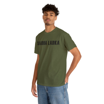 Short-Sleeve Men Printed T-Shirt - Saadha Ladka