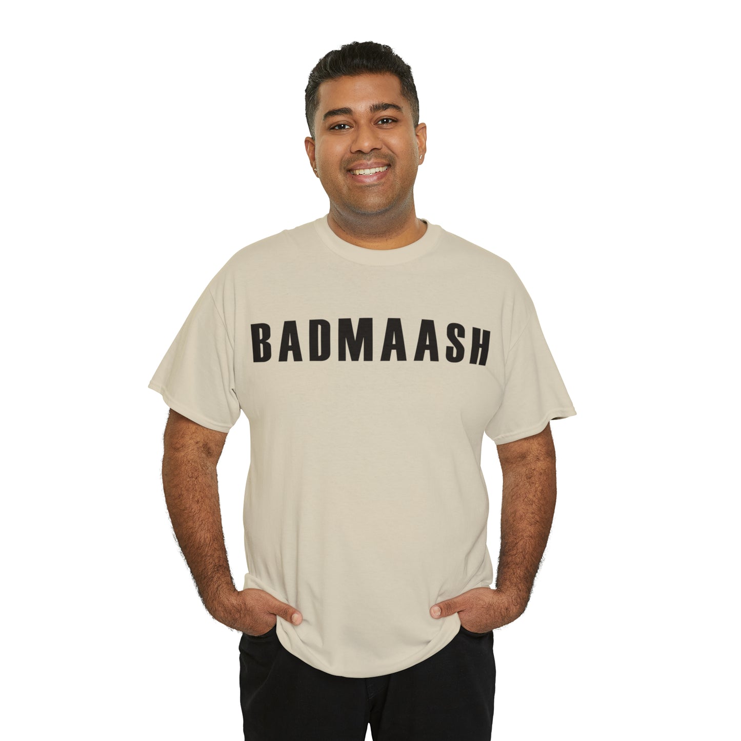 Short-Sleeve Men Printed T-Shirt - Badmaash