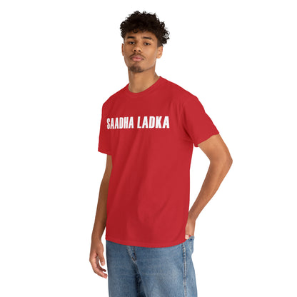 Short-Sleeve Men Printed T-Shirt - Saadha Ladka