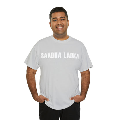 Short-Sleeve Men Printed T-Shirt - Saadha Ladka