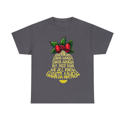 Christmas Unisex Heavy Cotton Tee - Ghanta Aayega