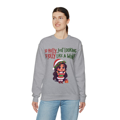 Funny Christmas Jumper - Just Looking Like A WOW