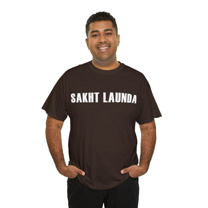 Short-Sleeve Men Printed T-Shirt - Sakht Launda