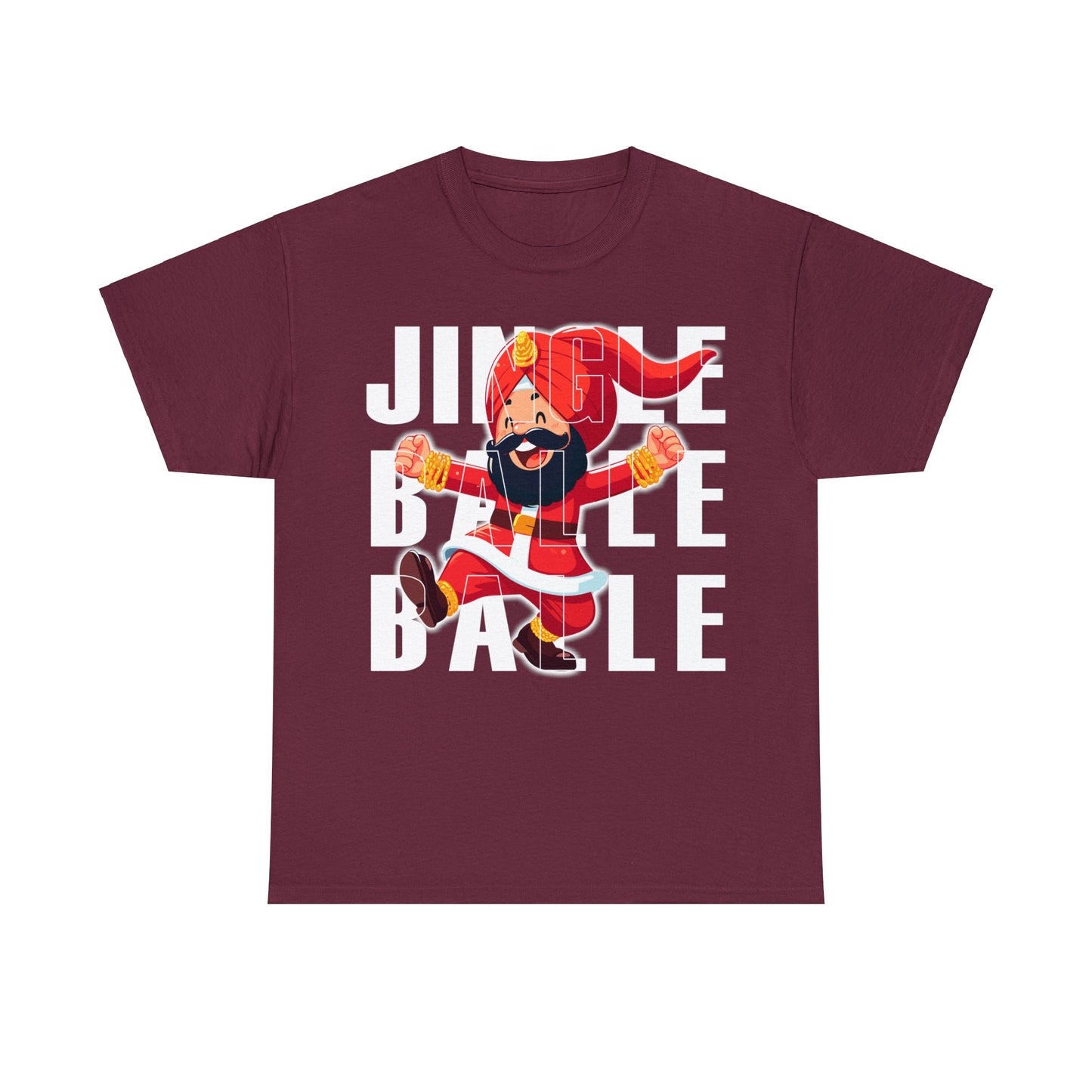 Christmas Unisex Heavy Cotton Tee - Jingle Balle Balle