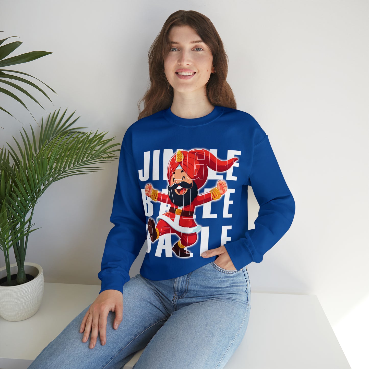 Funny Christmas Jumper - Jingle Balle Balle