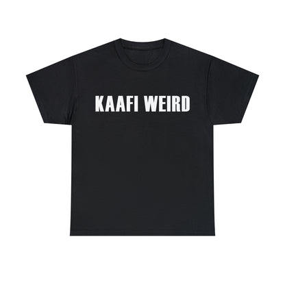 Women Heavy Cotton Tee - Kaafi Weird