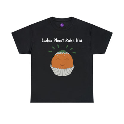 Unisex Heavy Cotton Tee - Ladoo Phoot Rahe Hai