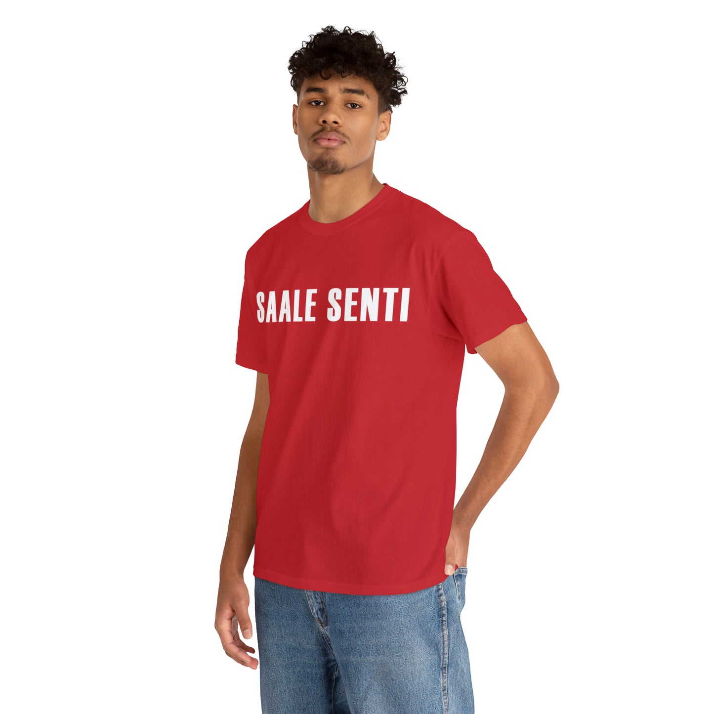 Short-Sleeve Men Printed T-Shirt - Saale Senti