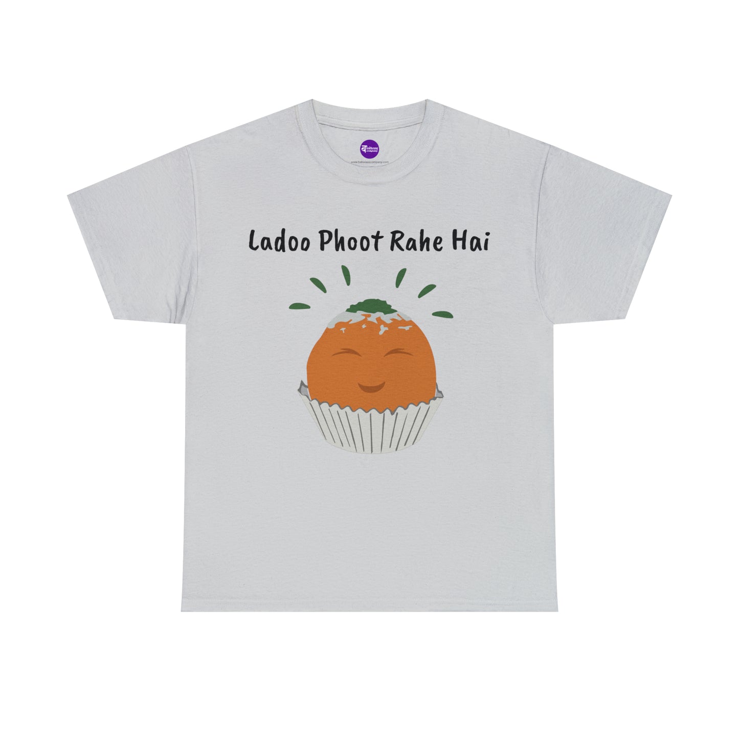 Unisex Heavy Cotton Tee - Ladoo Phoot Rahe Hai