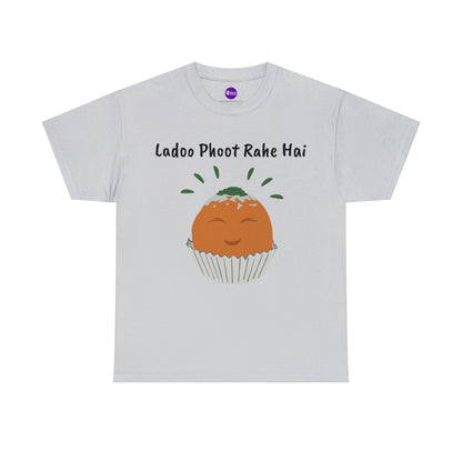 Unisex Heavy Cotton Tee - Ladoo Phoot Rahe Hai