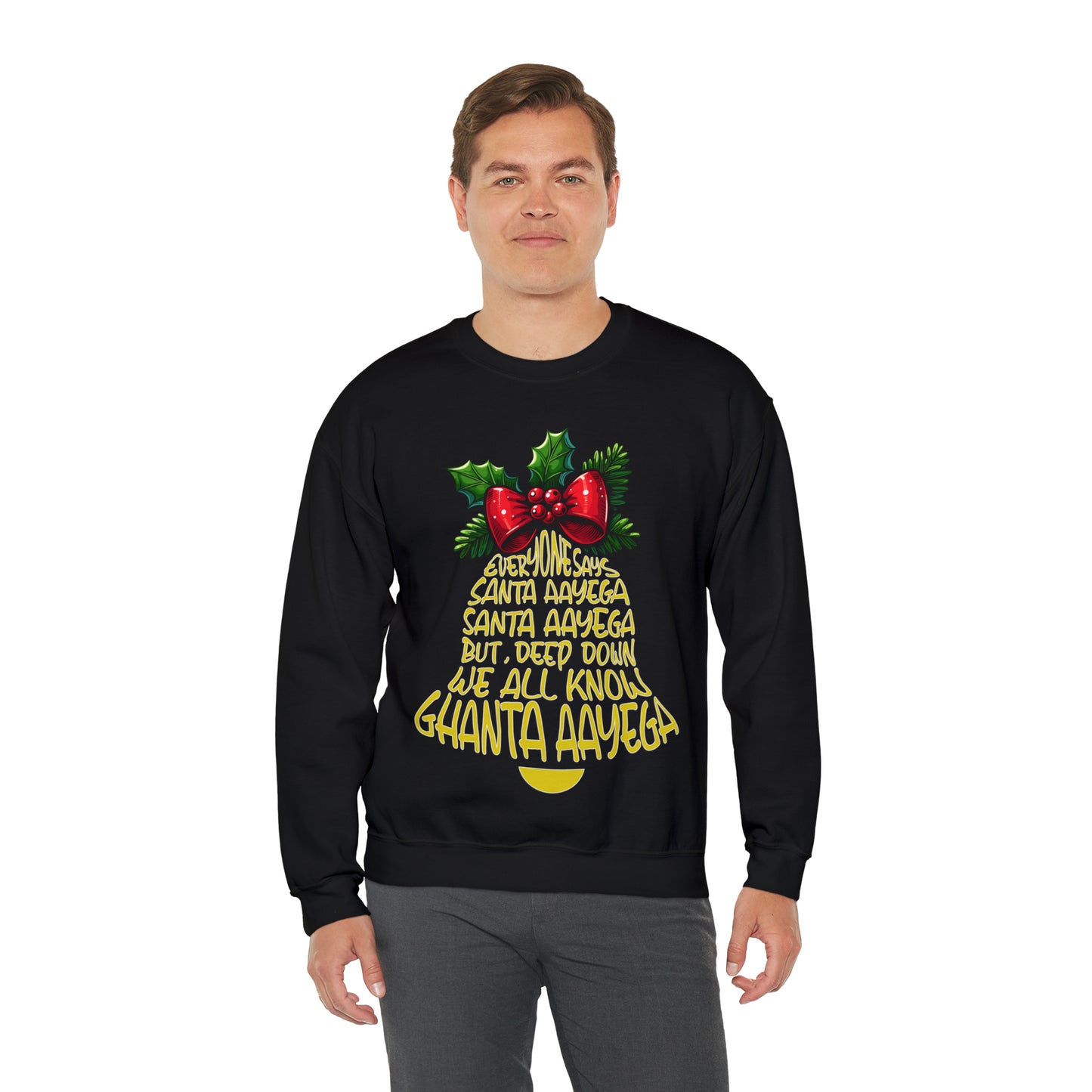 Funny Christmas Jumper - Ghanta