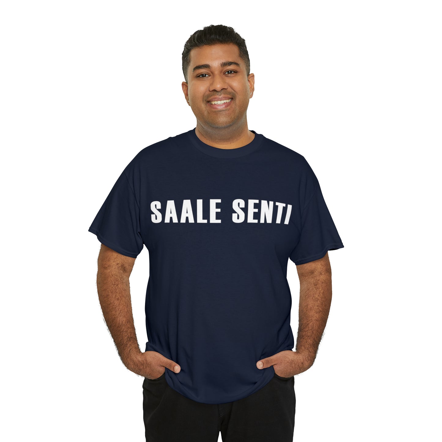 Short-Sleeve Men Printed T-Shirt - Saale Senti