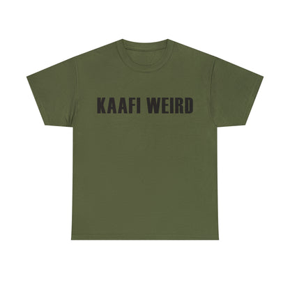 Women Heavy Cotton Tee - Kaafi Weird