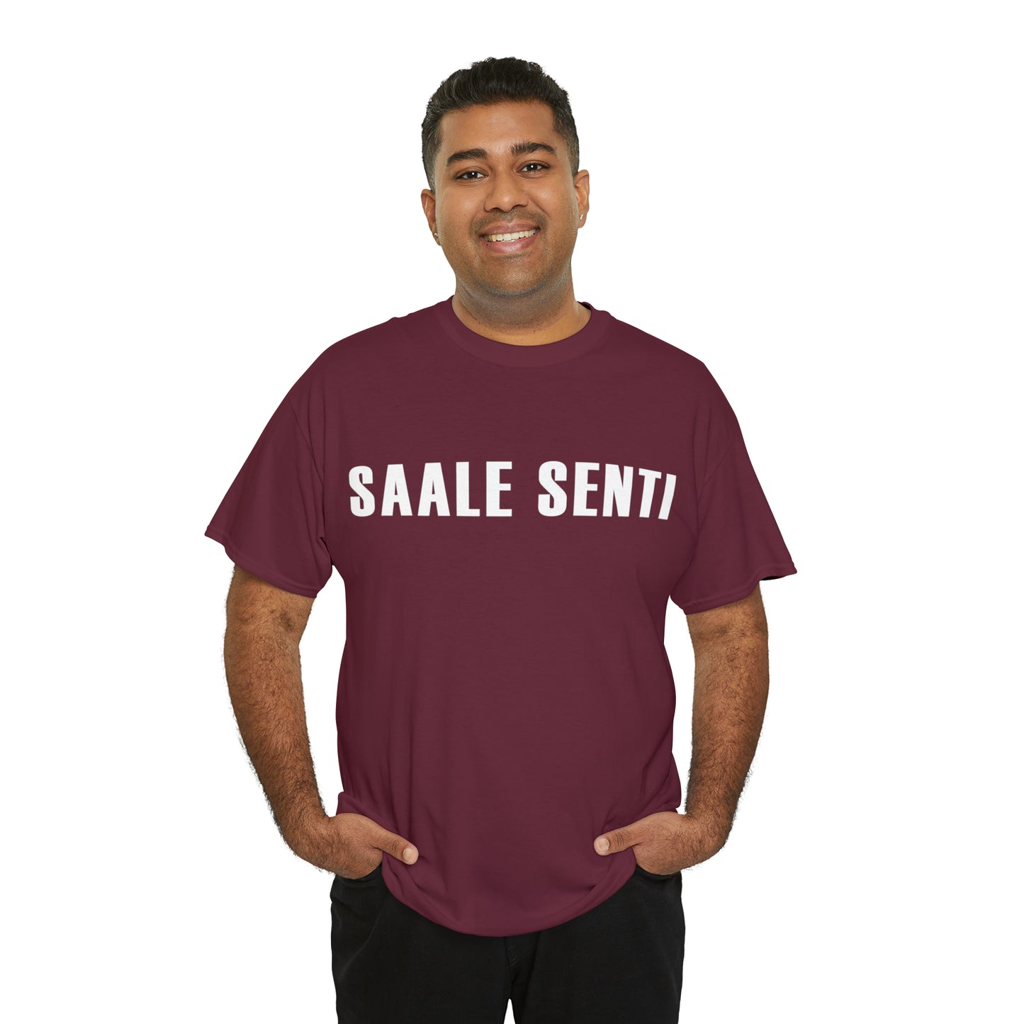 Short-Sleeve Men Printed T-Shirt - Saale Senti