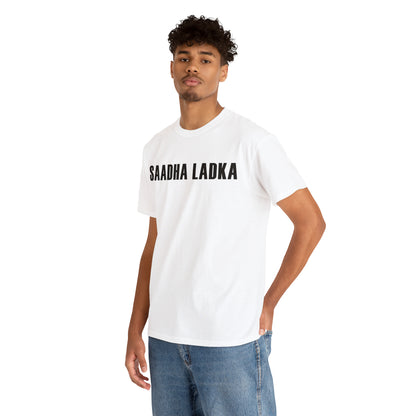 Short-Sleeve Men Printed T-Shirt - Saadha Ladka