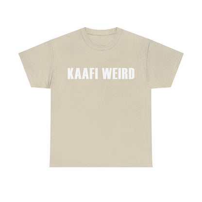 Women Heavy Cotton Tee - Kaafi Weird