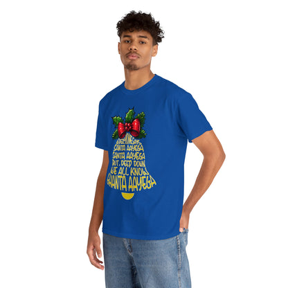 Christmas Unisex Heavy Cotton Tee - Ghanta Aayega