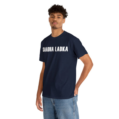 Short-Sleeve Men Printed T-Shirt - Saadha Ladka