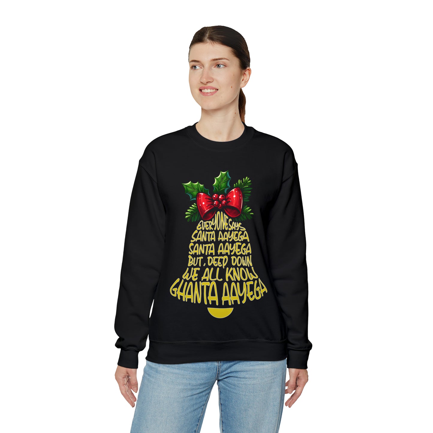 Funny Christmas Jumper - Ghanta