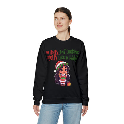 Funny Christmas Jumper - Just Looking Like A WOW