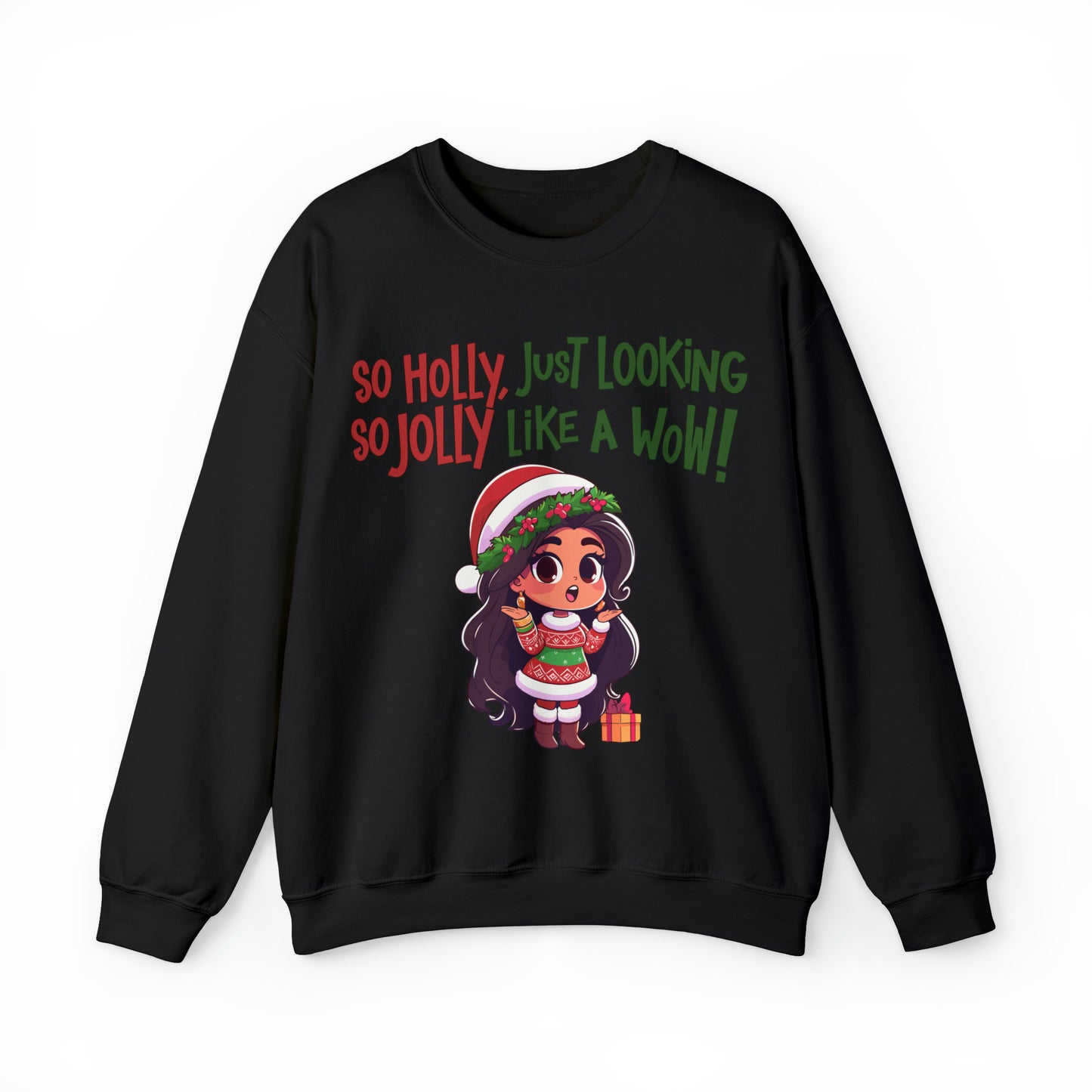 Funny Christmas Jumper - Just Looking Like A WOW