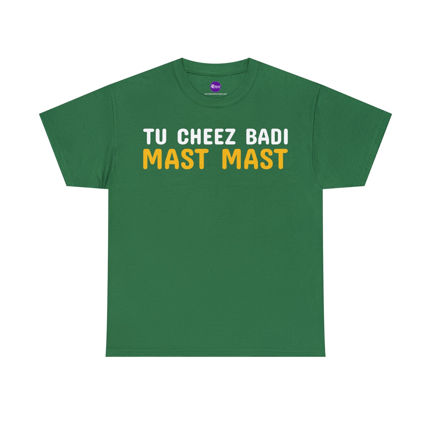 Unisex Heavy Cotton Tee - Tu Cheez Badi Mast Mast