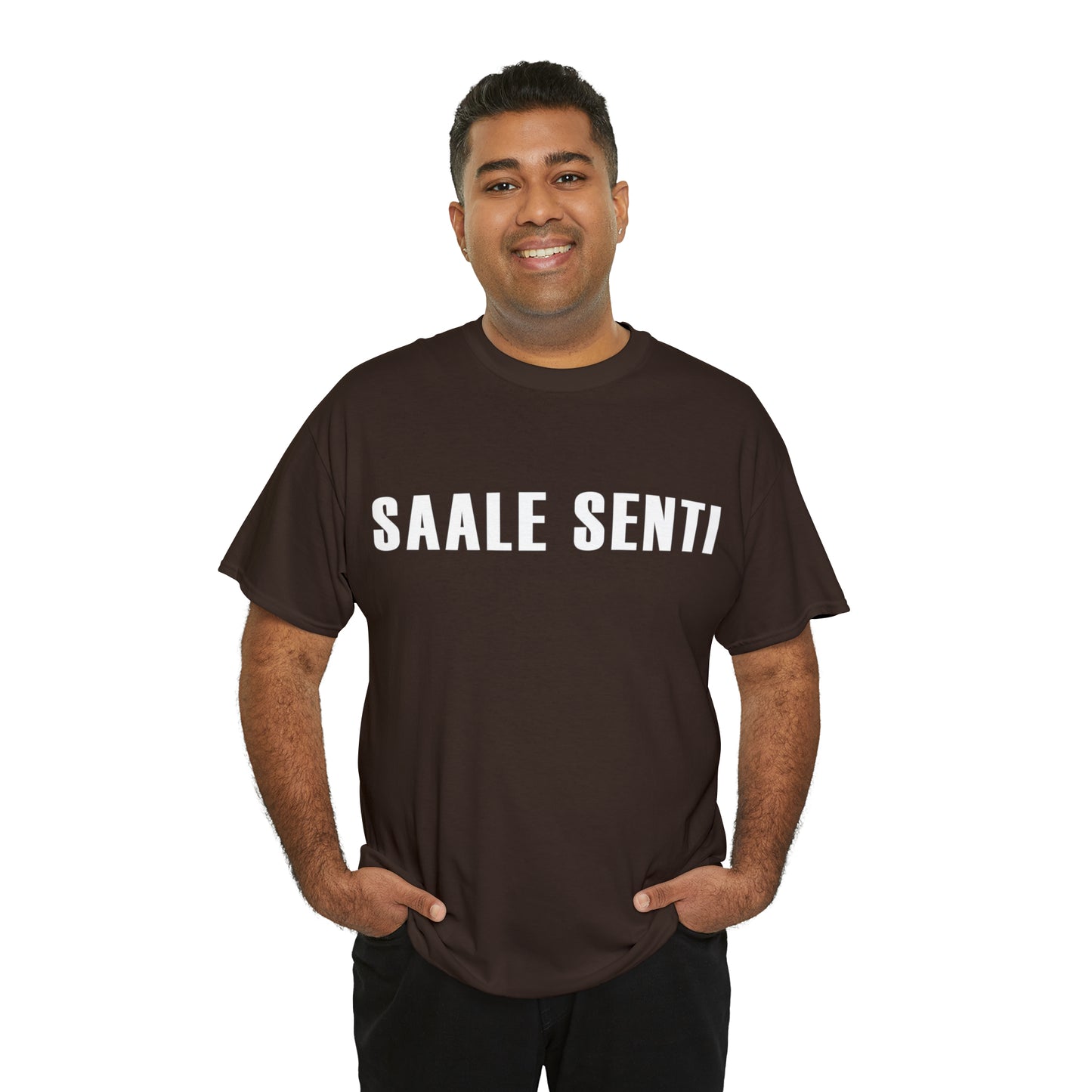 Short-Sleeve Men Printed T-Shirt - Saale Senti