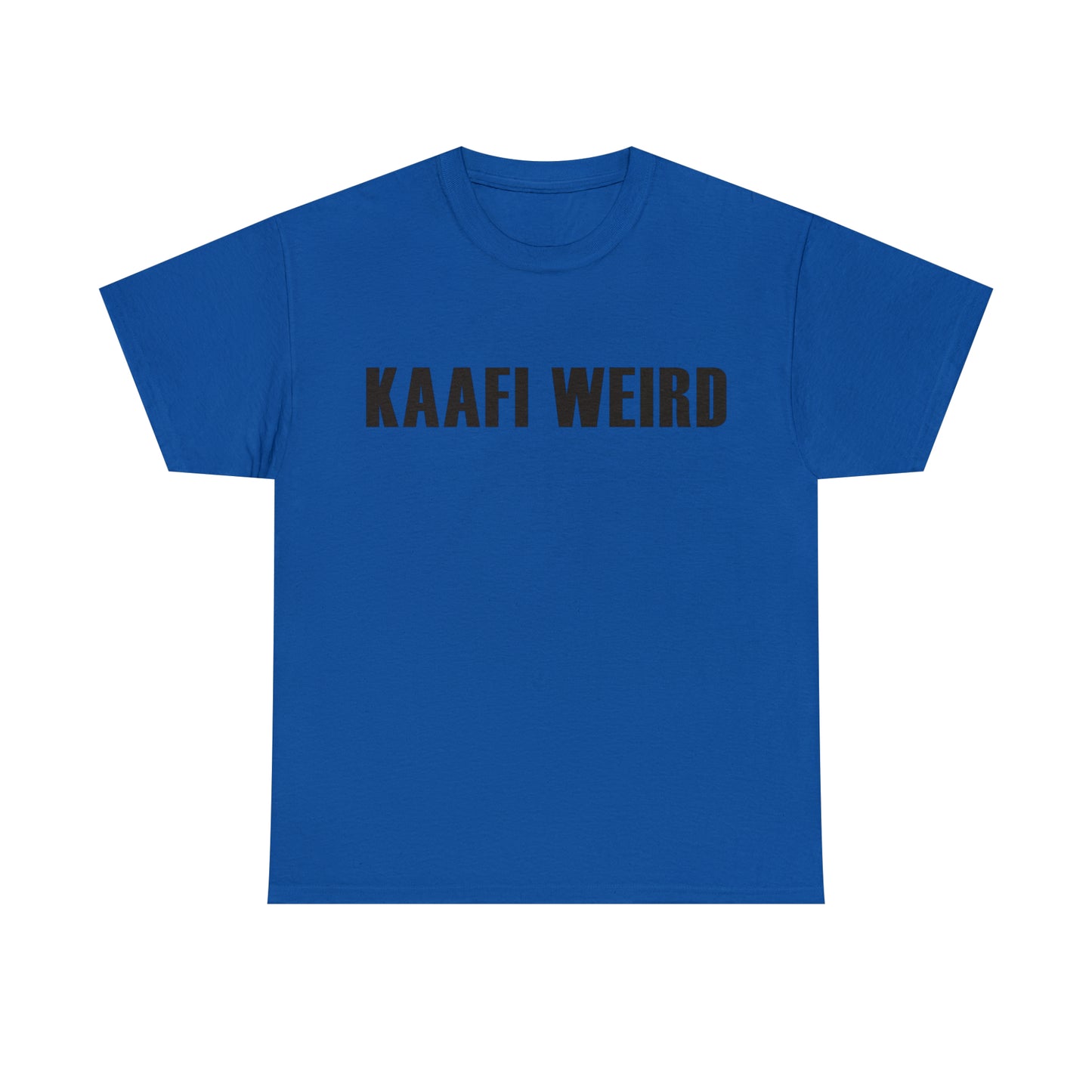 Women Heavy Cotton Tee - Kaafi Weird