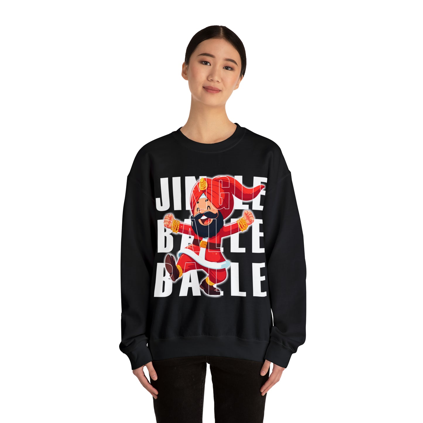 Funny Christmas Jumper - Jingle Balle Balle