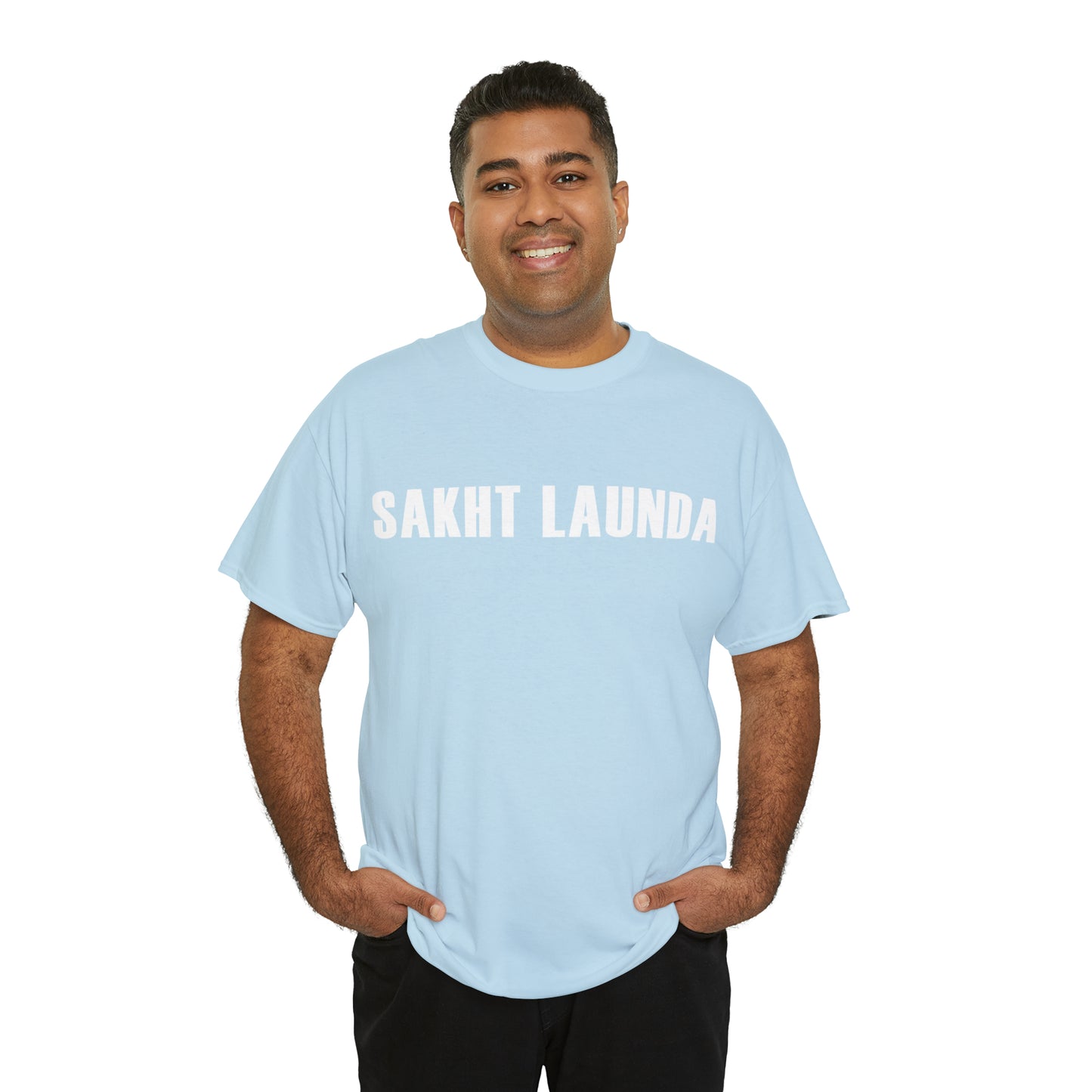 Short-Sleeve Men Printed T-Shirt - Sakht Launda