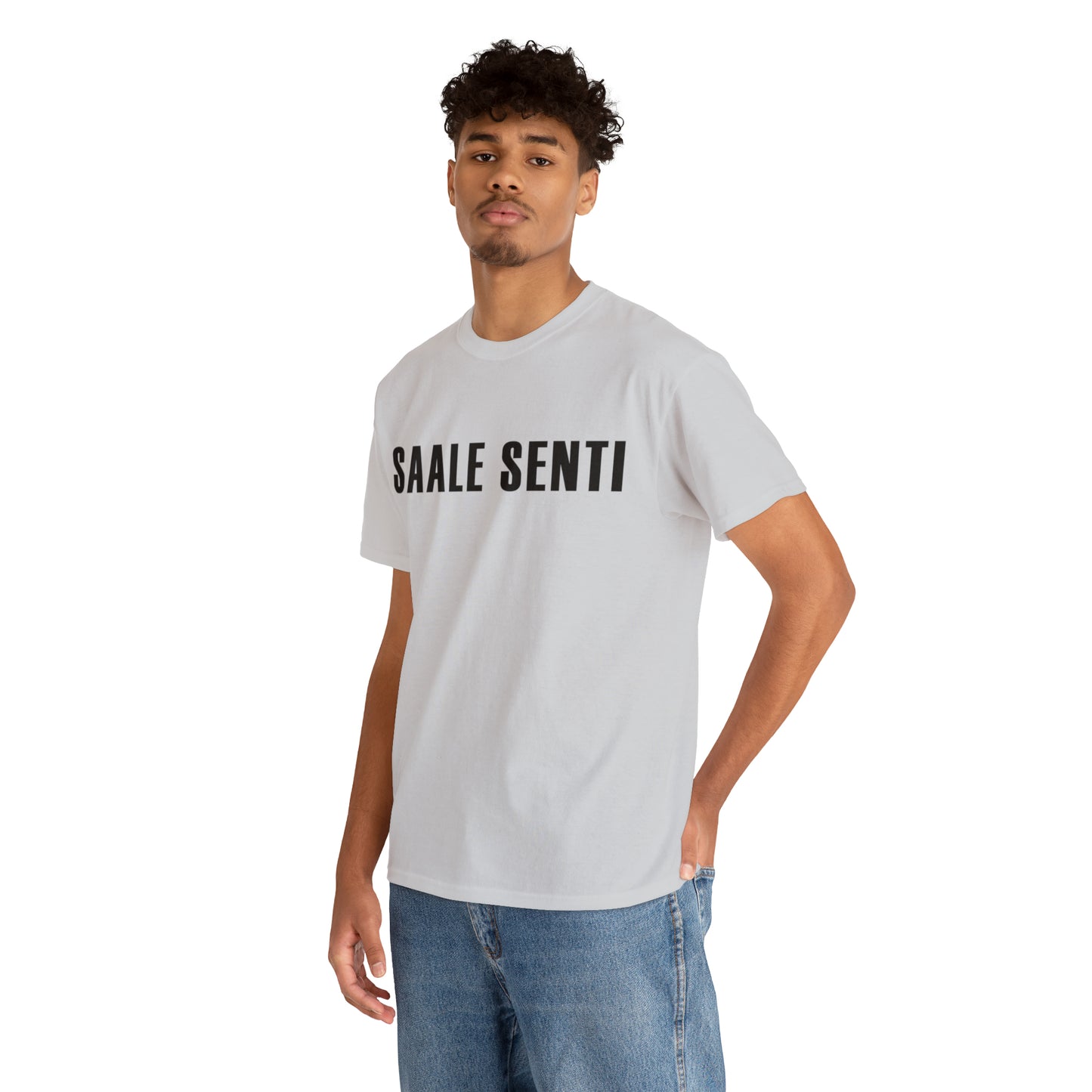 Short-Sleeve Men Printed T-Shirt - Saale Senti