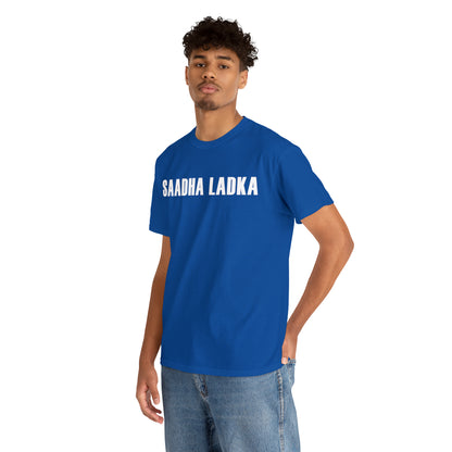 Short-Sleeve Men Printed T-Shirt - Saadha Ladka