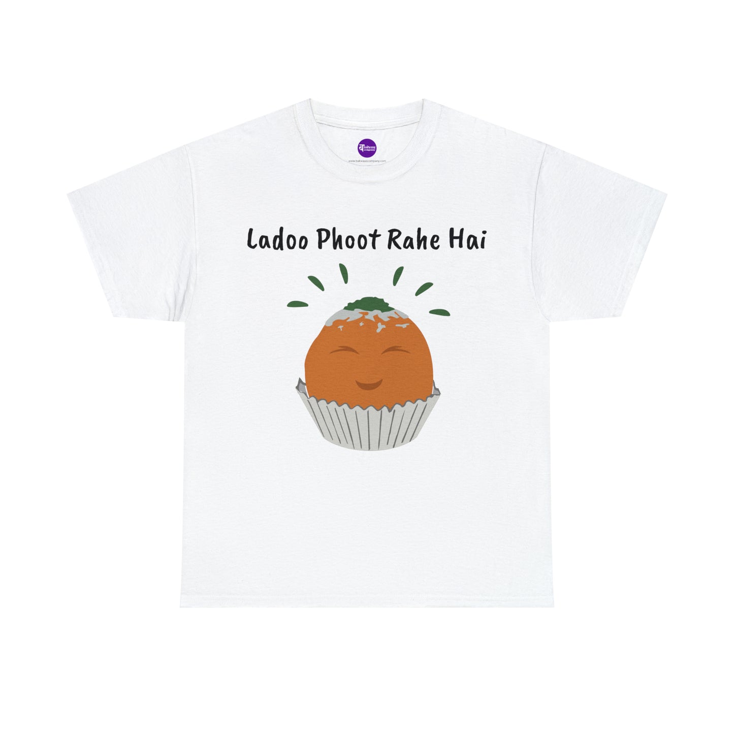 Unisex Heavy Cotton Tee - Ladoo Phoot Rahe Hai