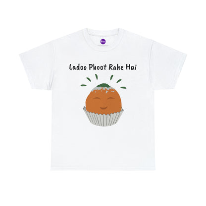 Unisex Heavy Cotton Tee - Ladoo Phoot Rahe Hai