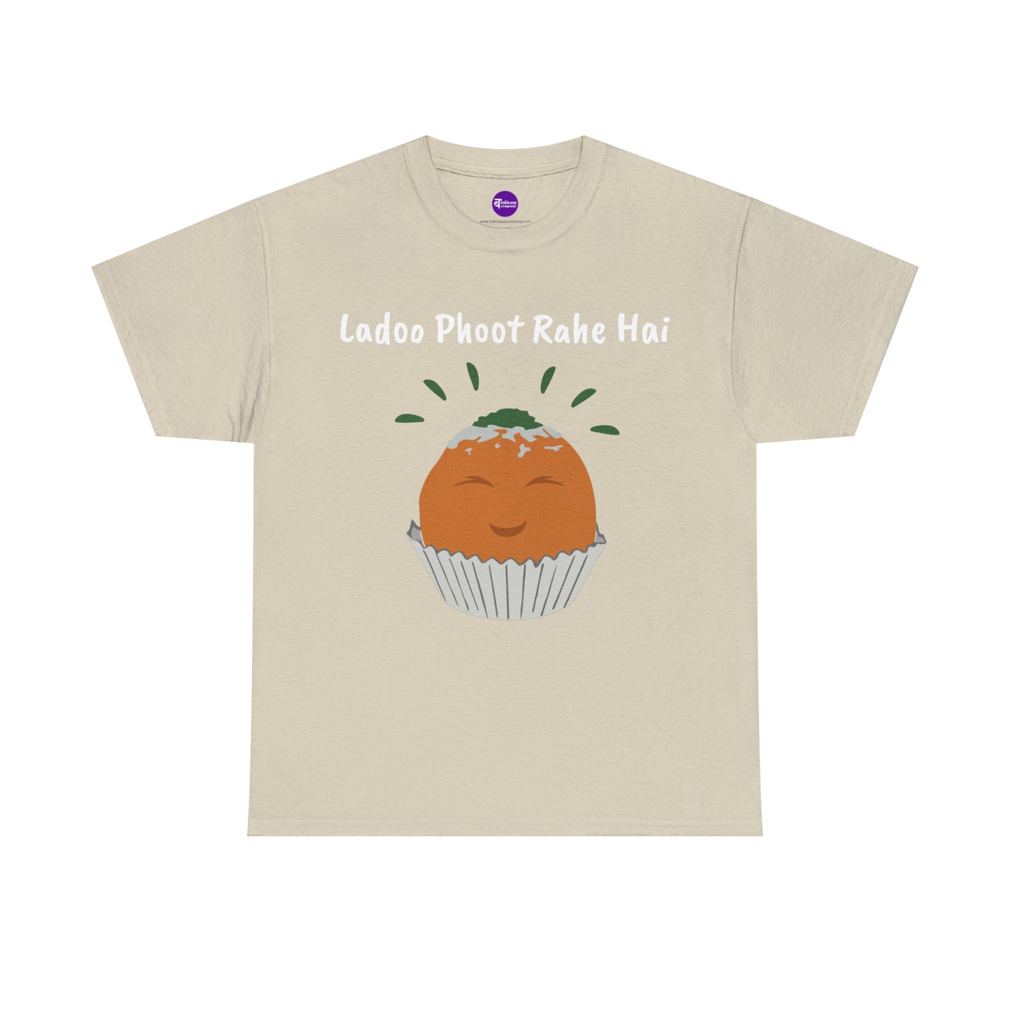 Unisex Heavy Cotton Tee - Ladoo Phoot Rahe Hai