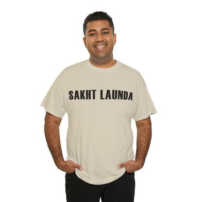 Short-Sleeve Men Printed T-Shirt - Sakht Launda