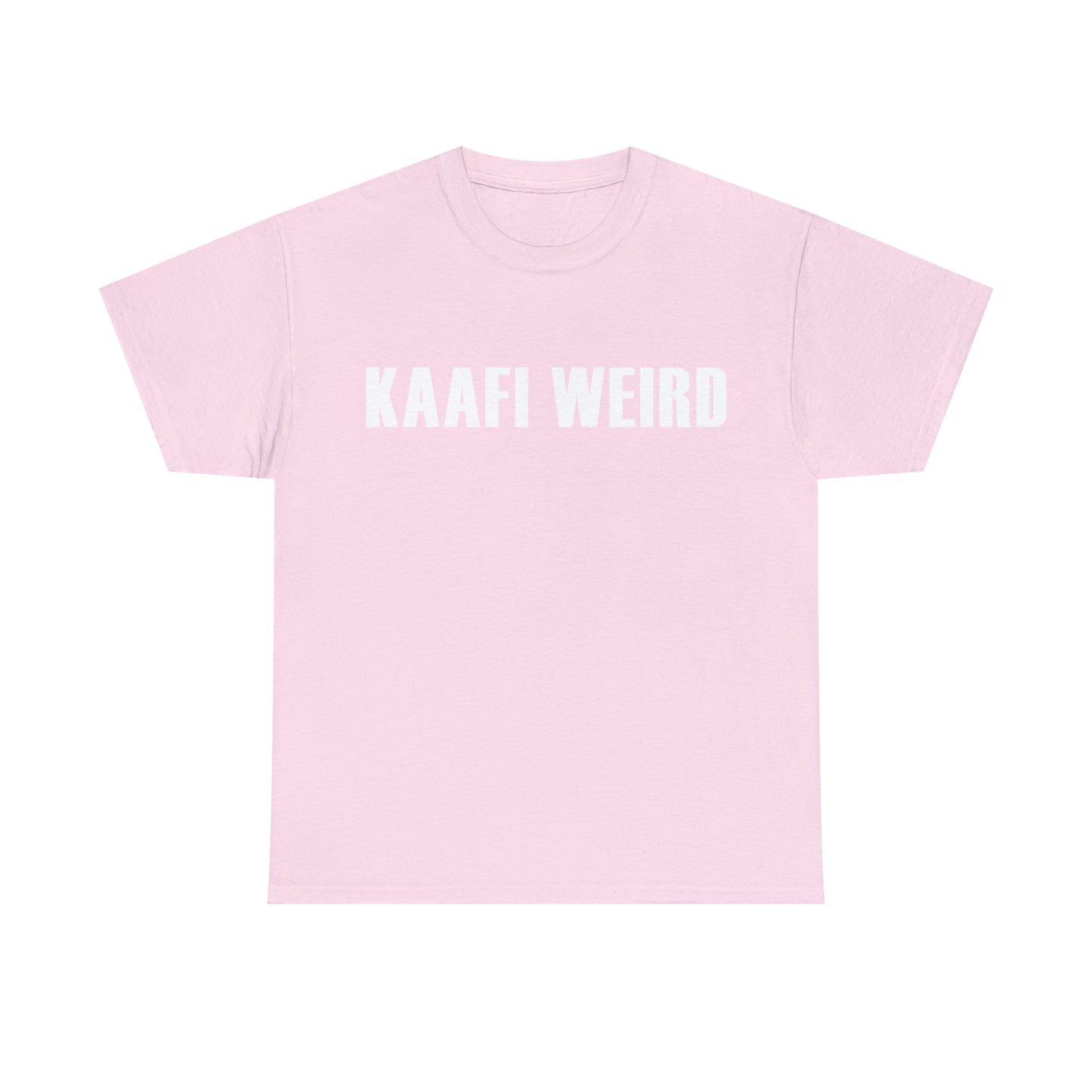 Women Heavy Cotton Tee - Kaafi Weird