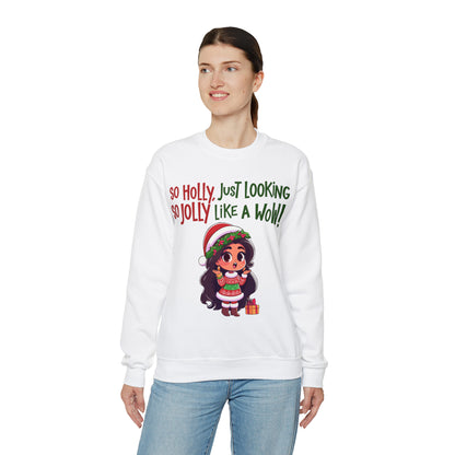 Funny Christmas Jumper - Just Looking Like A WOW