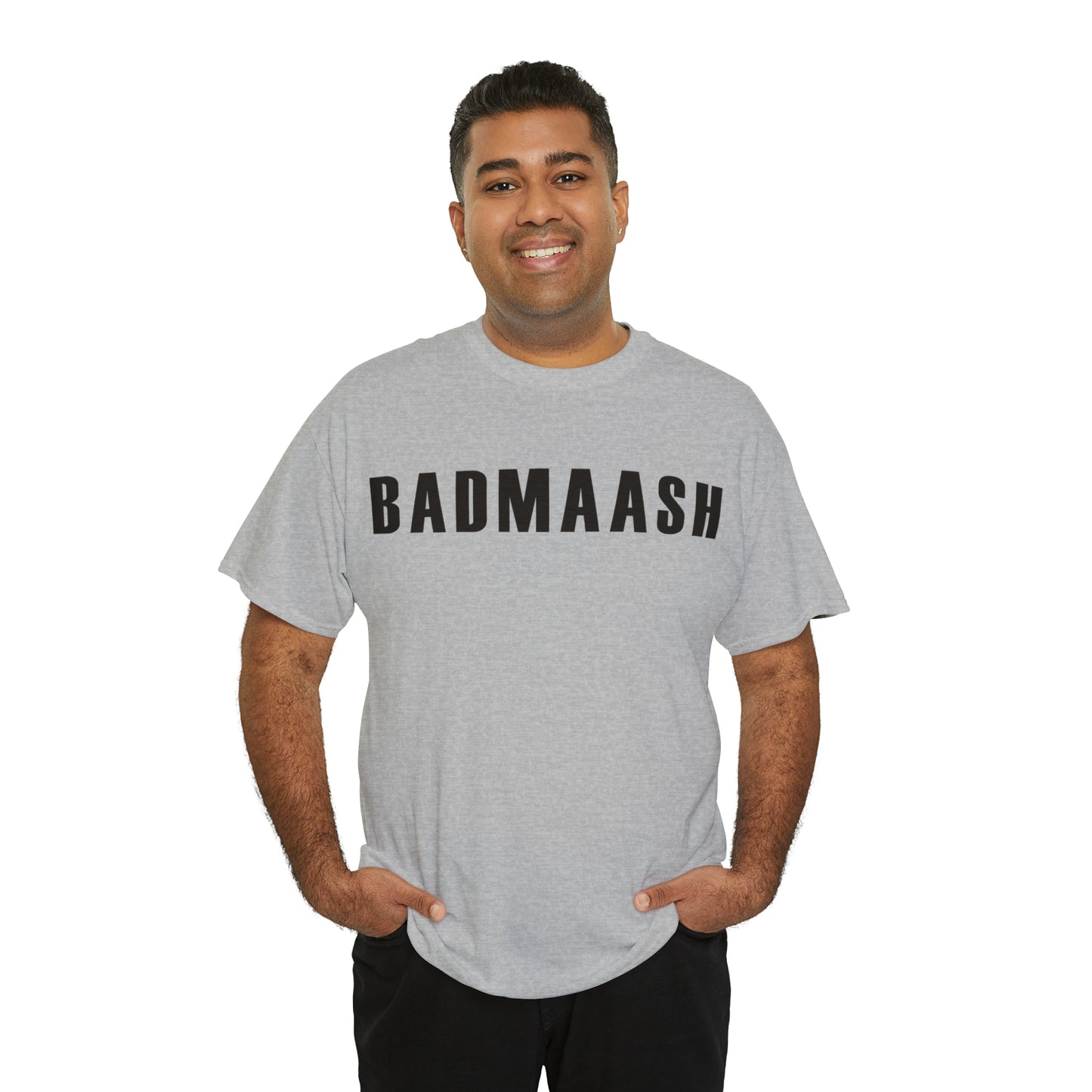 Short-Sleeve Men Printed T-Shirt - Badmaash