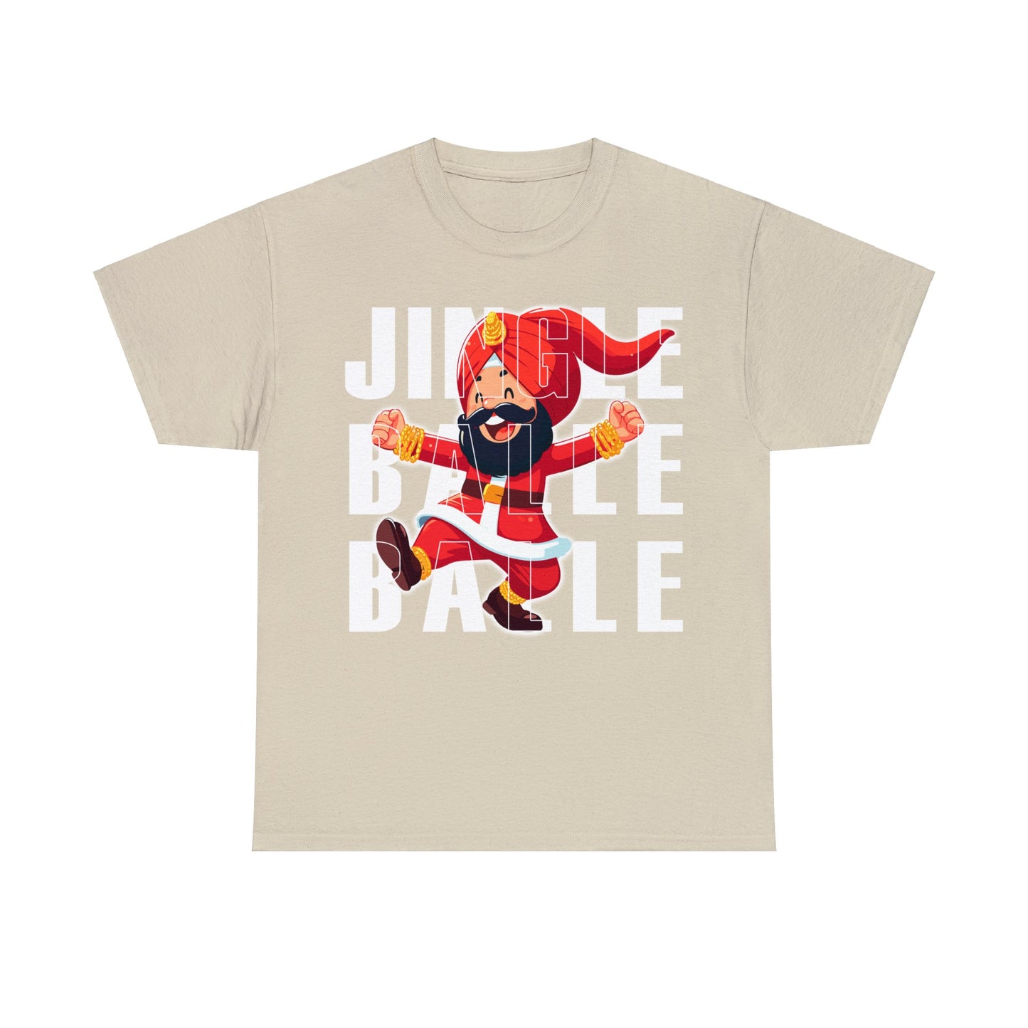 Christmas Unisex Heavy Cotton Tee - Jingle Balle Balle