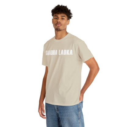 Short-Sleeve Men Printed T-Shirt - Saadha Ladka