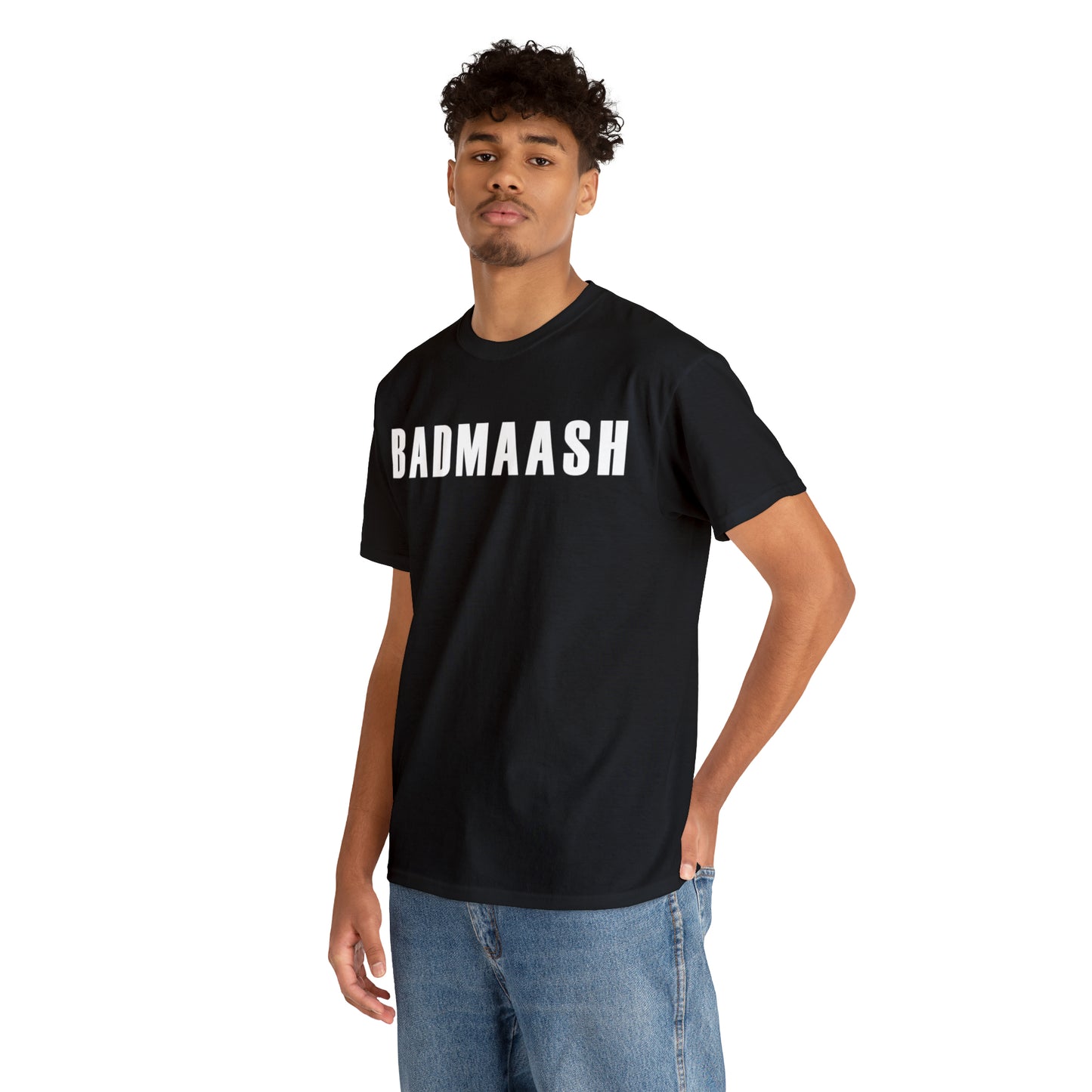 Short-Sleeve Men Printed T-Shirt - Badmaash