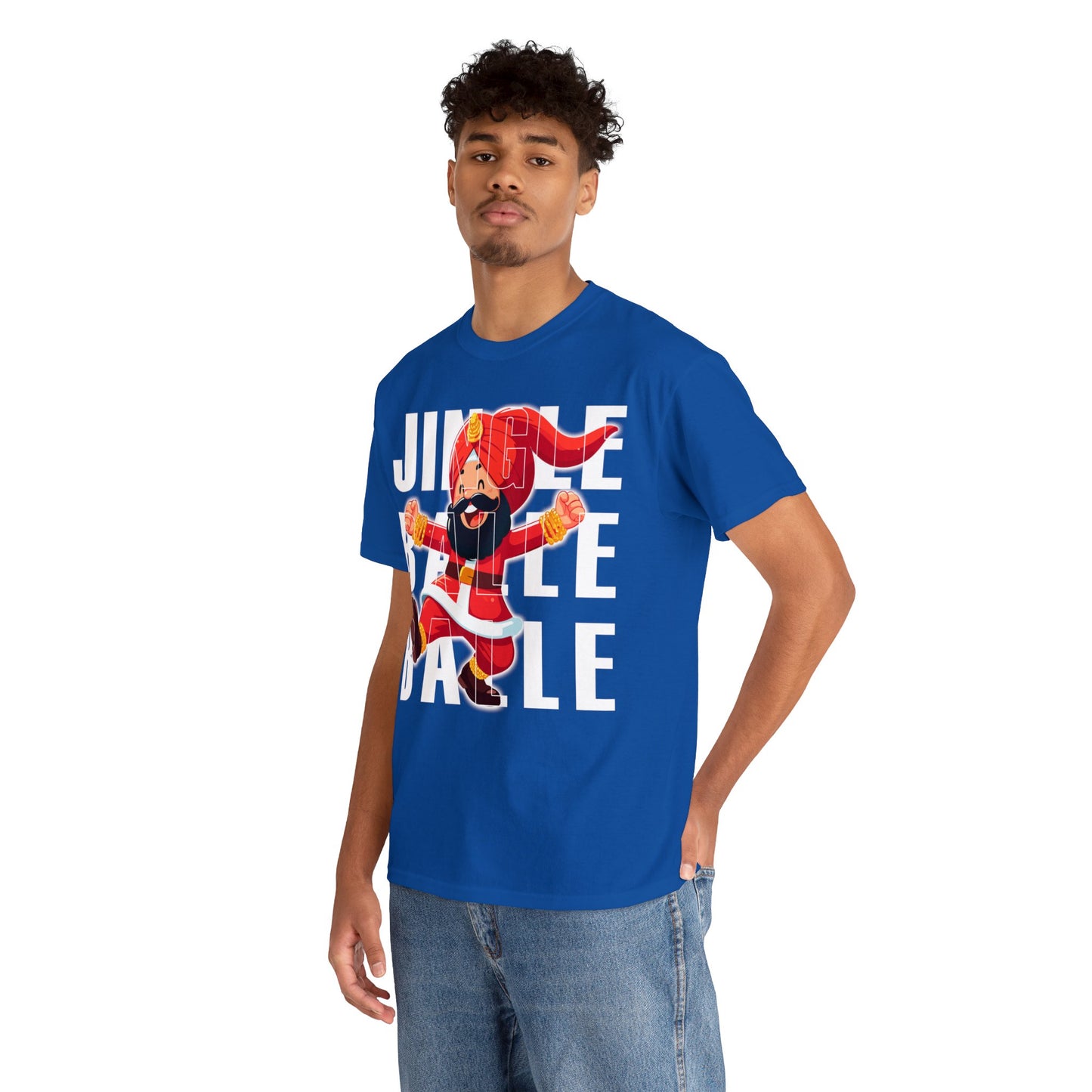 Christmas Unisex Heavy Cotton Tee - Jingle Balle Balle