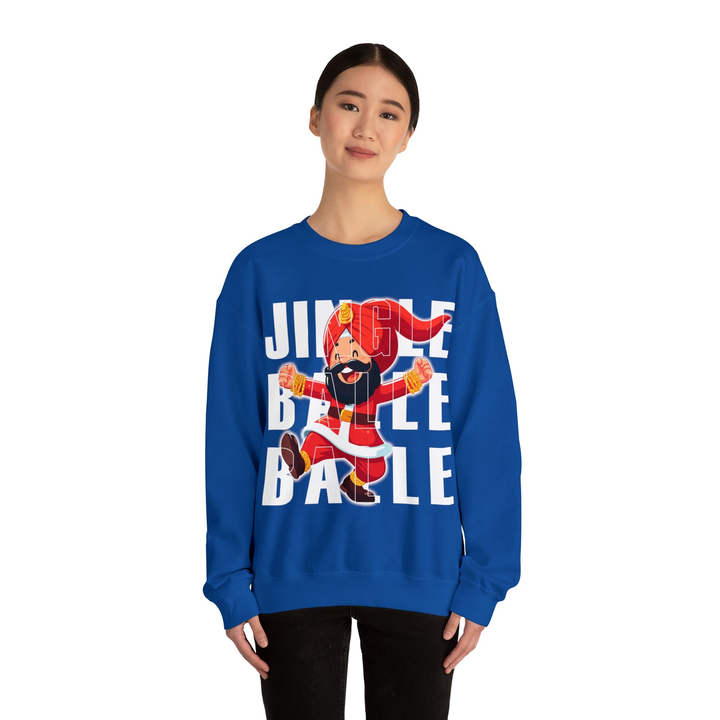 Funny Christmas Jumper - Jingle Balle Balle