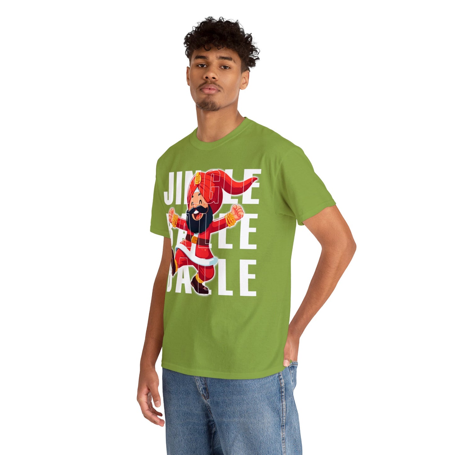 Christmas Unisex Heavy Cotton Tee - Jingle Balle Balle