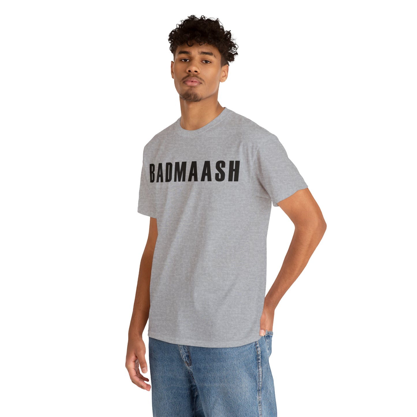 Short-Sleeve Men Printed T-Shirt - Badmaash